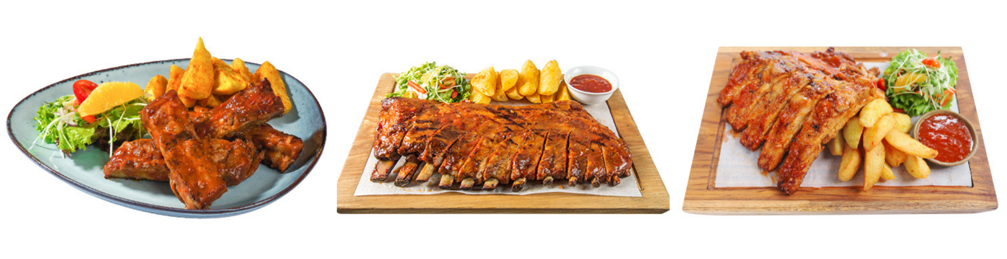 sườn nướng bbq kiểu mỹ
