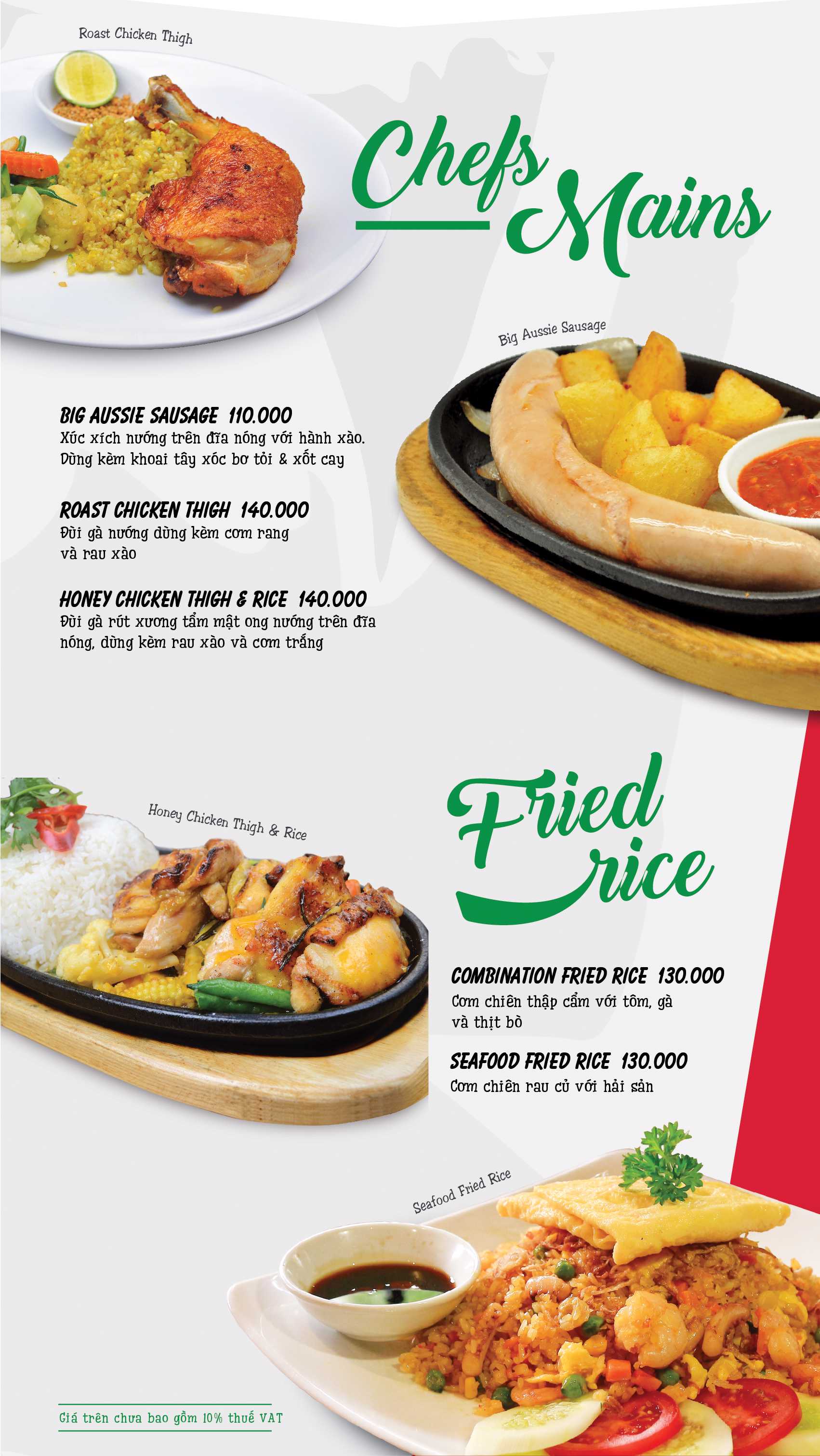 Menu Pepperonis Hà Nội Pepperonis Restaurant