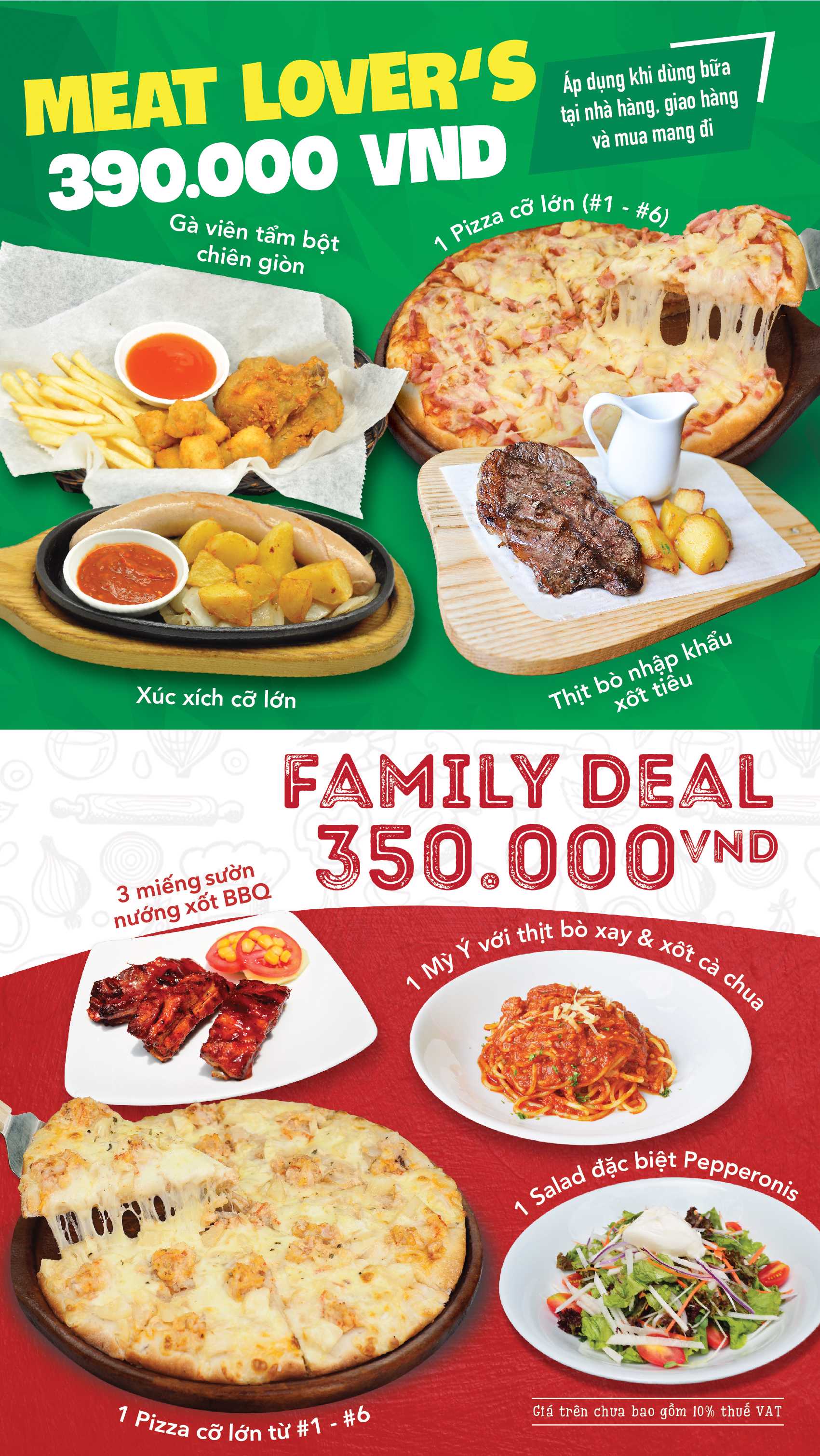 Menu Pepperonis Hà Nội Pepperonis Restaurant