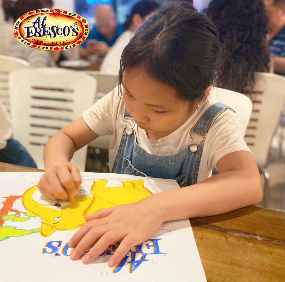 Al Frescos có sân chơi cho trẻ em
