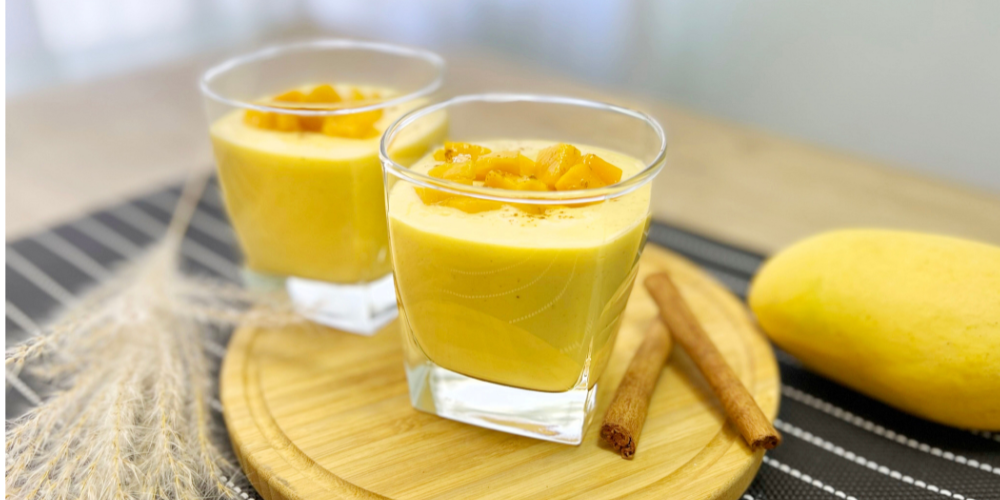 Sinh tố xoài yến mạch bổ dưỡng, thơm mát