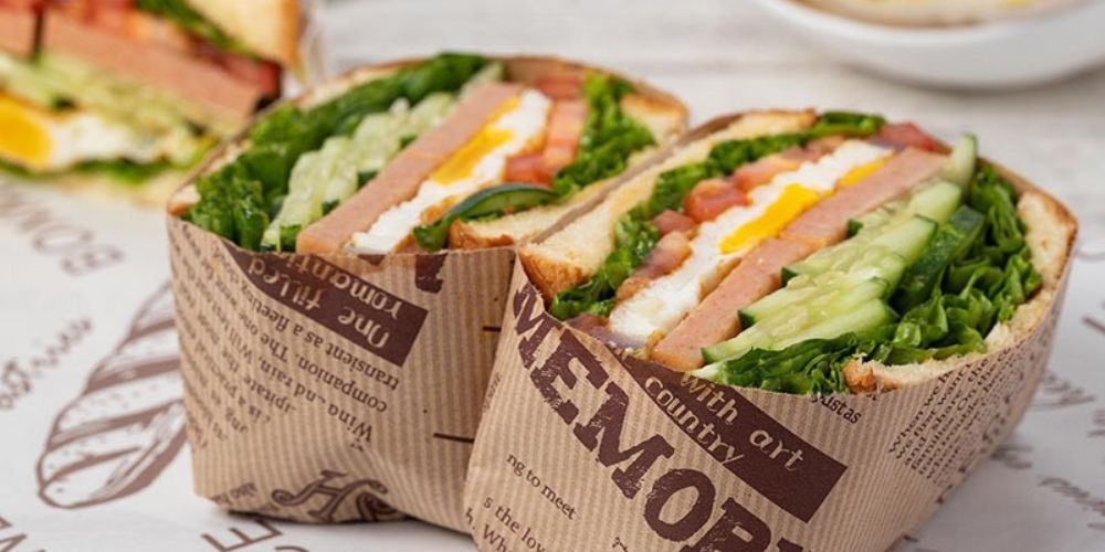 Bọc sandwich đúng cách giúp giữ bánh tươi ngon
