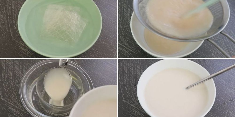 Các Bước Chuẩn Bị Gelatin Cho Bánh Mousse