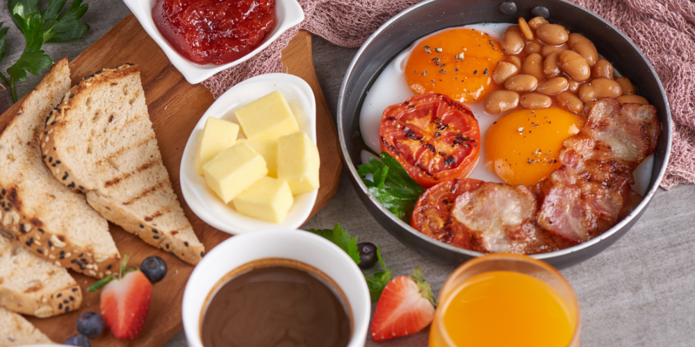 English Breakfast – bữa sáng kiểu Anh truyền thống