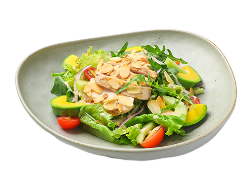Grilled Chicken & Almond Salad