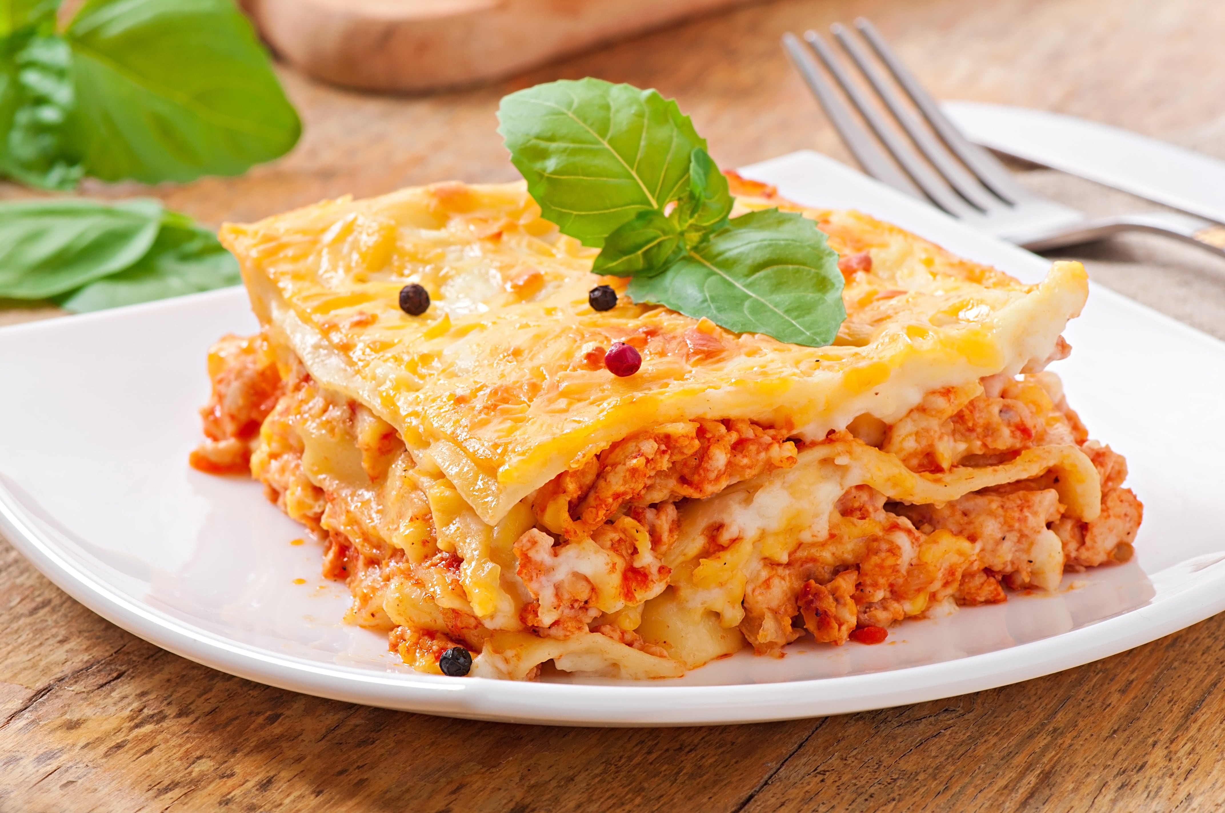Lasagna Với Mozzarella