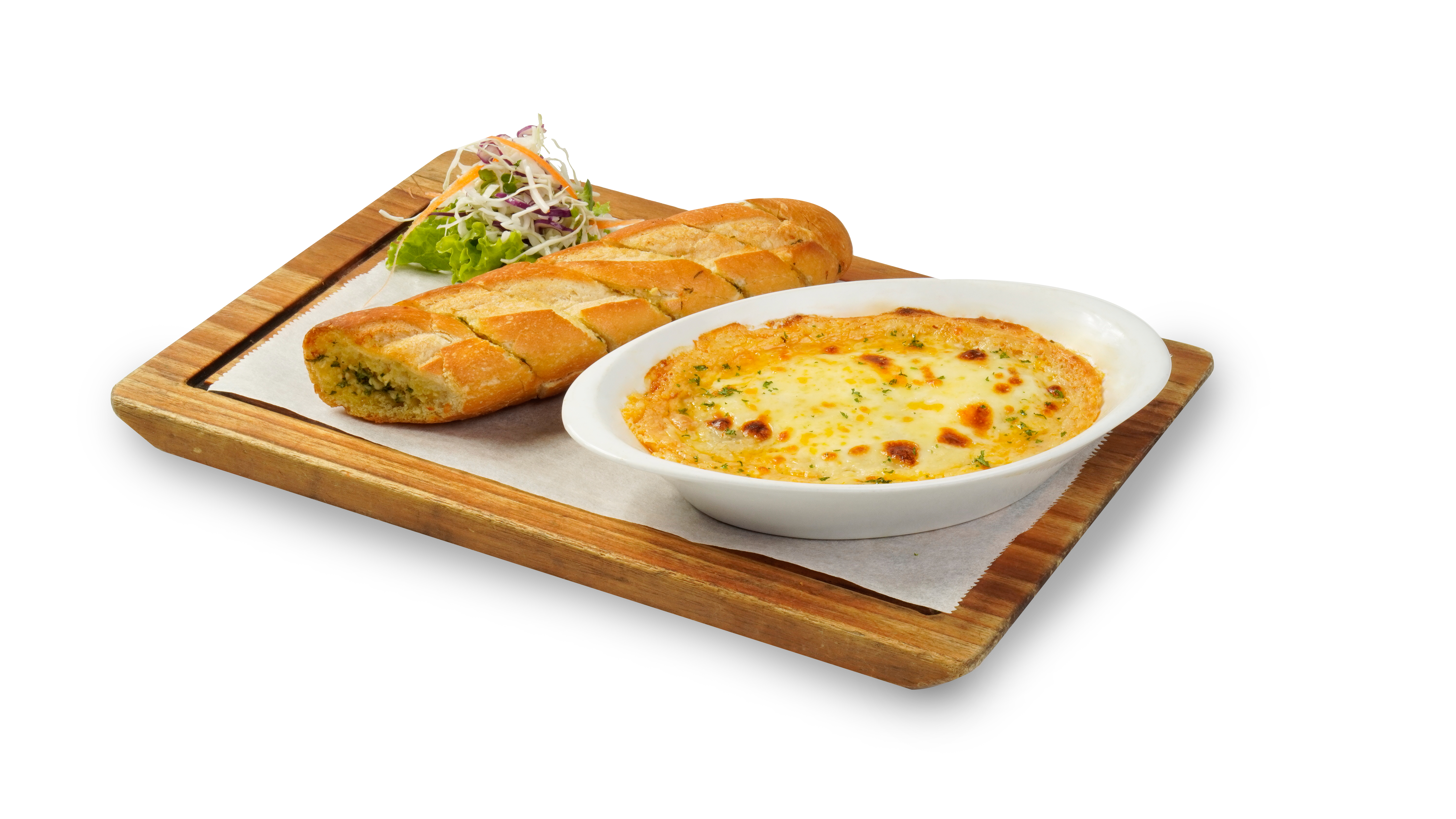 Lasagna cũng là một món ăn lý tưởng để kết hợp cùng phô mai Parmesan
