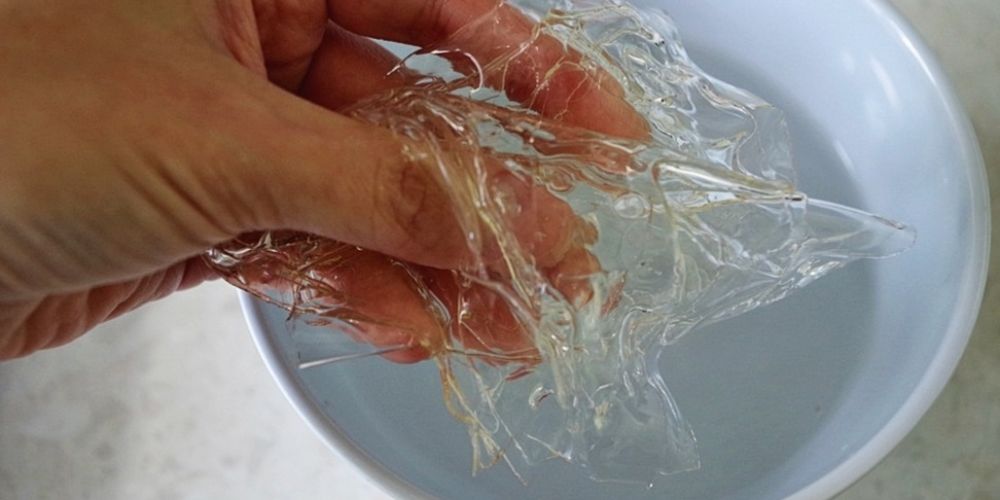 Ngâm gelatin nở mềm trước khi chế biến