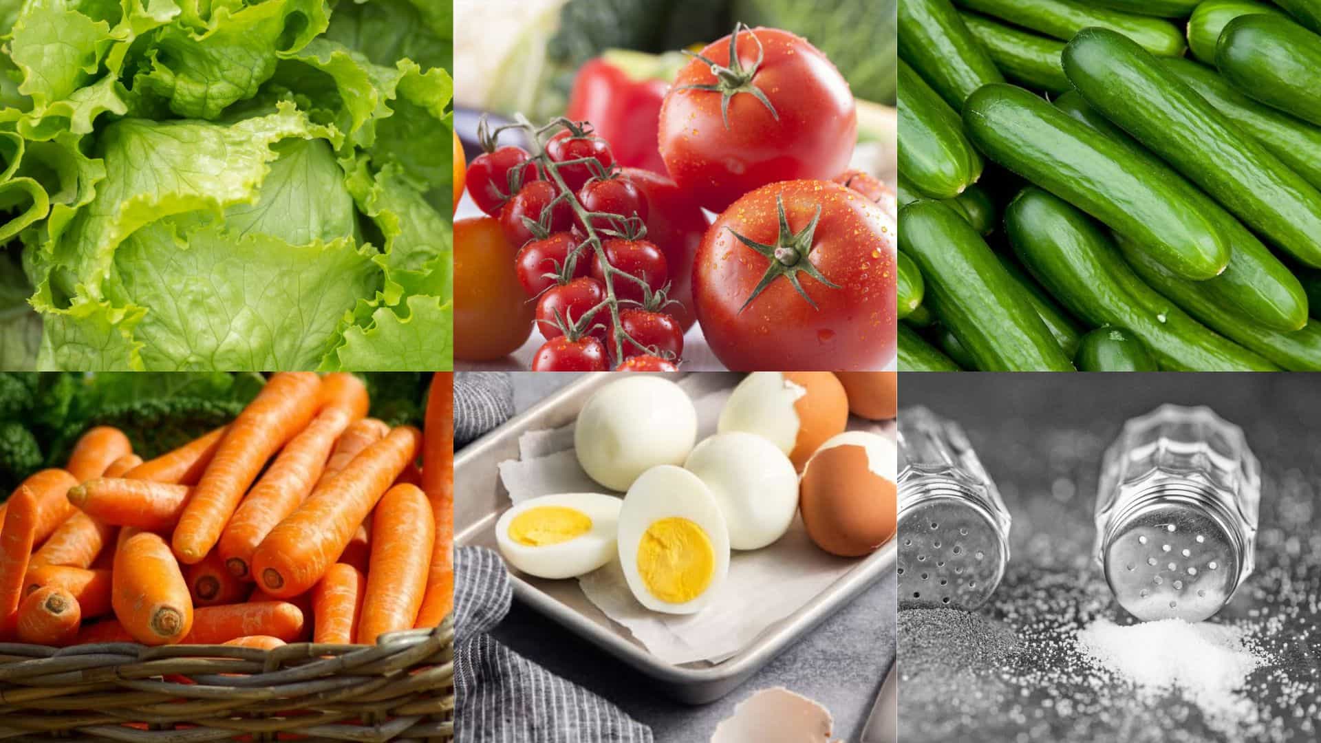 Chuẩn bị xà lách, rau củ và xốt trộn phù hợp giúp món salad dễ cân bằng hương vị.