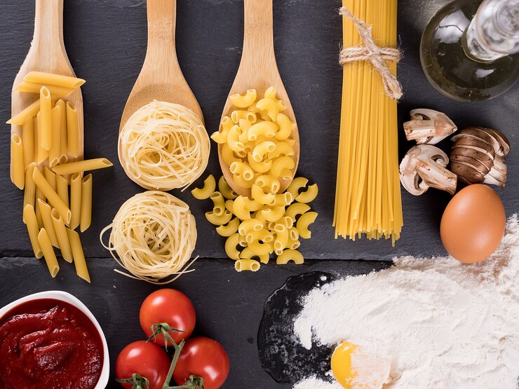 Nguyên liệu làm mỳ spaghetti