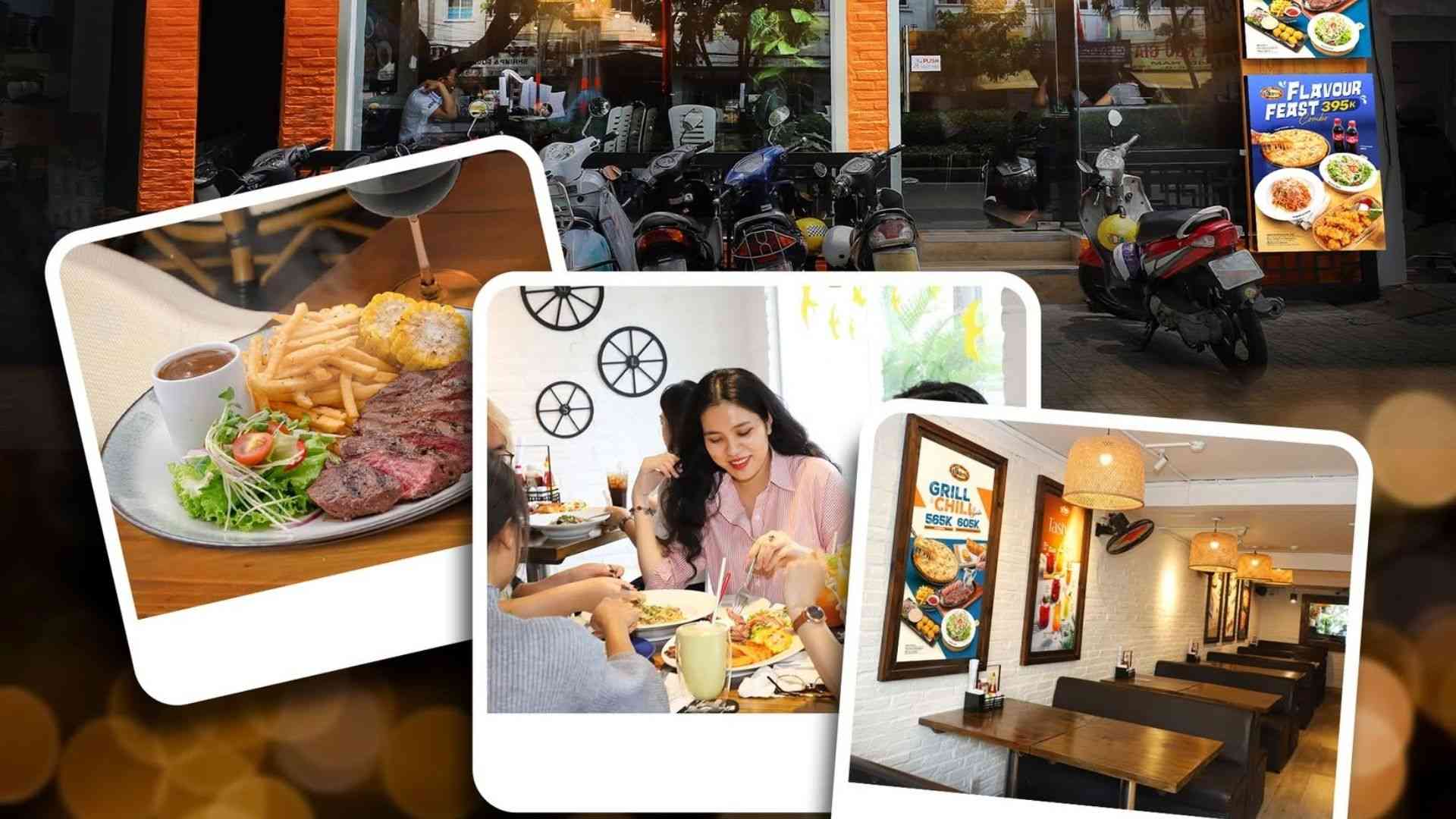 Al Fresco's mang đến nhiều lựa chọn món Âu cho mọi dịp gặp gỡ