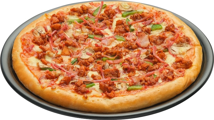 Pizza Gà Nướng BBQ hấp dẫn với lớp phô mai béo thơm và phần nhân đậm vị