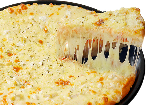 Pizza Four Cheese béo ngậy