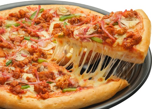 Pizza gà BBQ