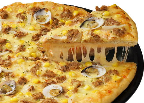 Pizza hải sản nhiệt đới