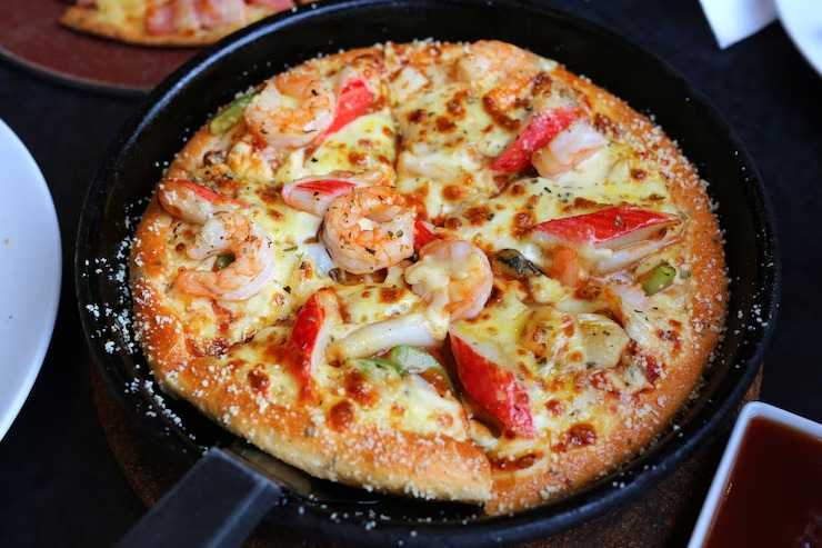 pizza hải sản