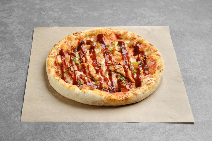 Pizza xốt BBQ