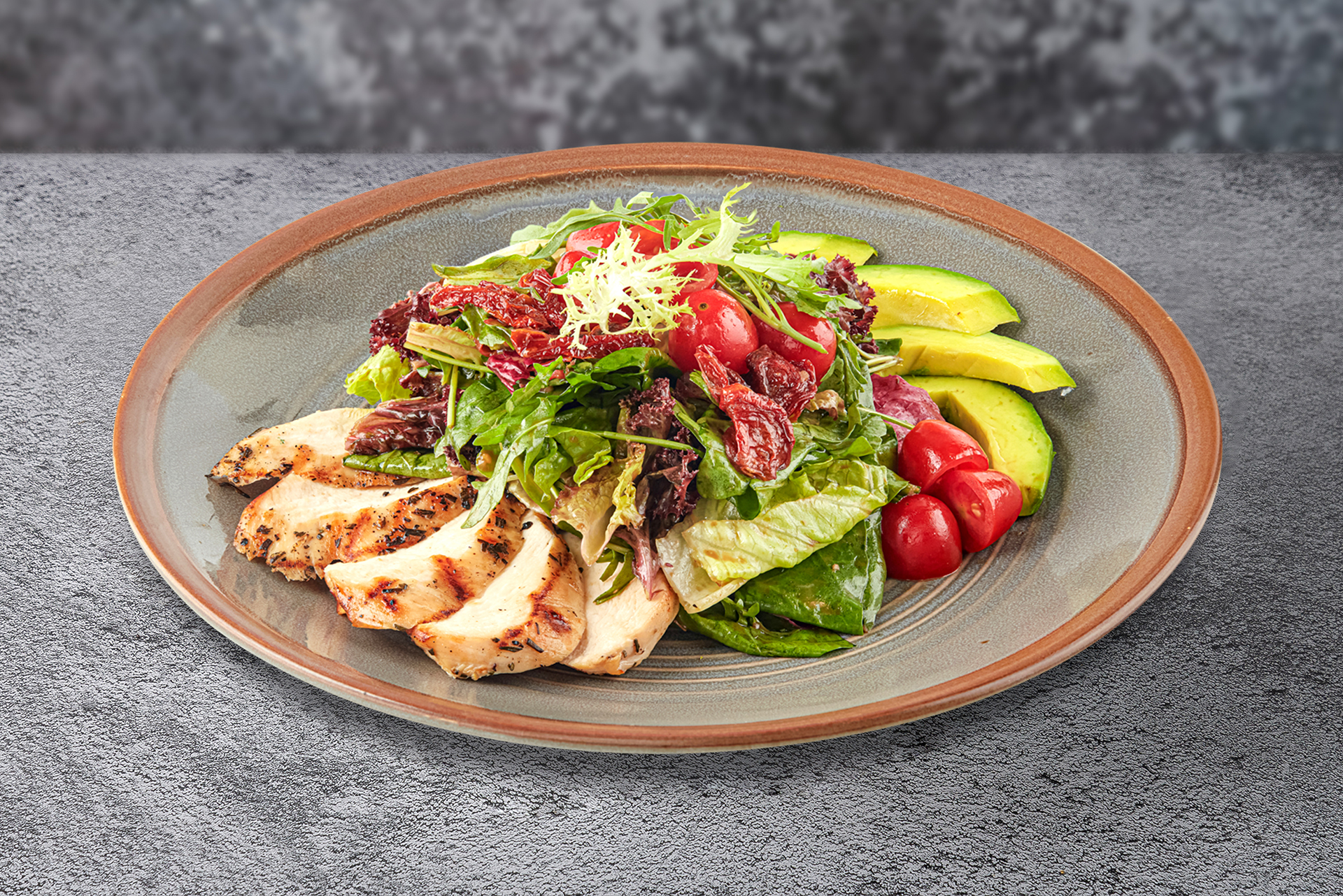 Rosemary Chicken and Avocado Salad