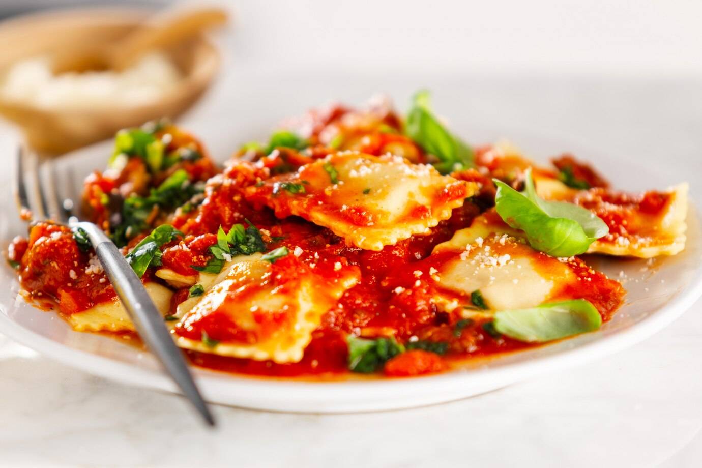 Ravioli Pasta nhồi nhân