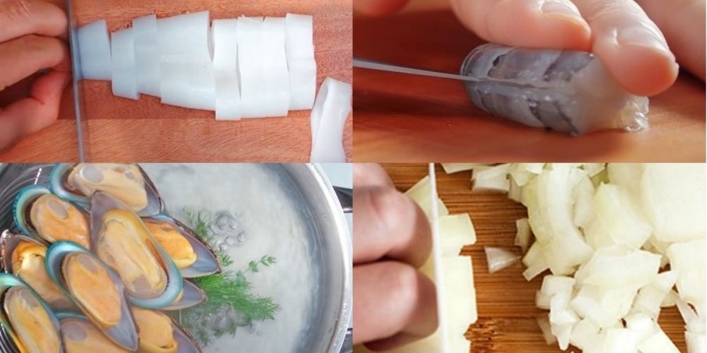 Làm Sạch Hải Sản Để Giữ Hương Vị Tự Nhiên