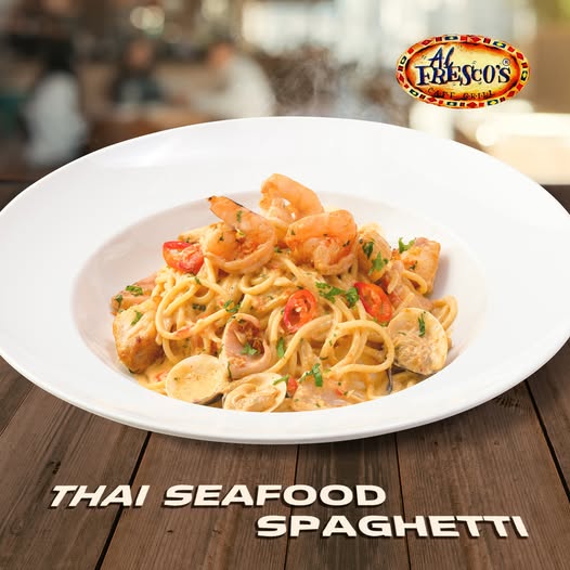 Thai Seafood Spaghetti