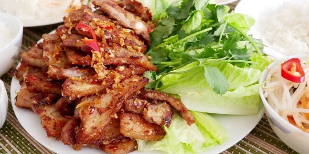 Thành phẩm thịt nướng muối ớt đậm vị, cay nhẹ