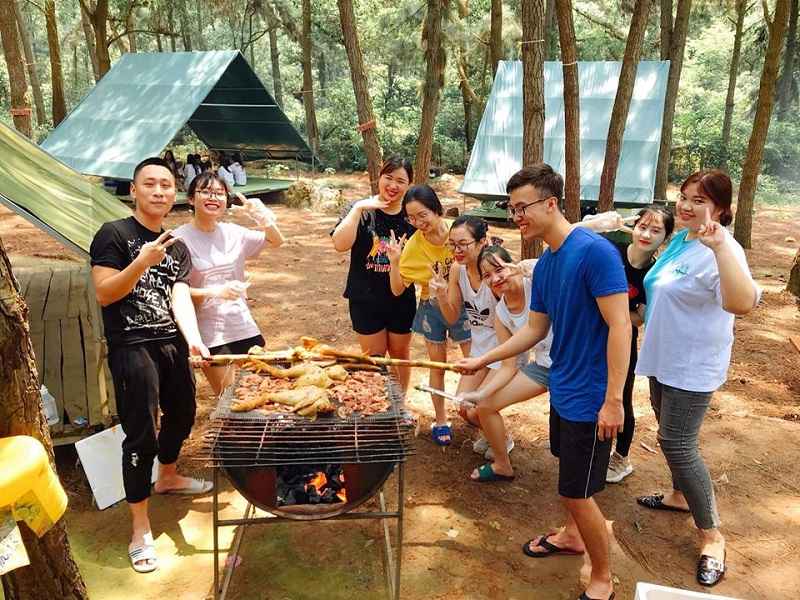 Tiệc picnic ngoài trời hoặc team-building mini