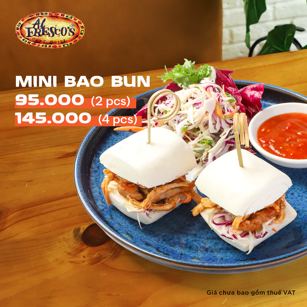 Bánh bao hấp mềm mịn, xốp nhẹ mang phong cách Á – Âu hiện đại
