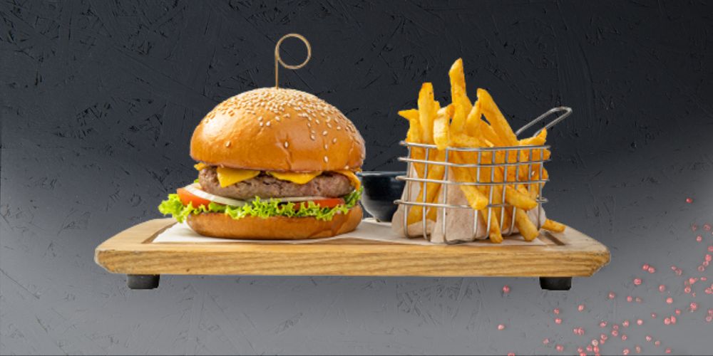 Burger phô mai bò nướng béo ngậy, lựa chọn nhanh gọn cho bữa ăn
