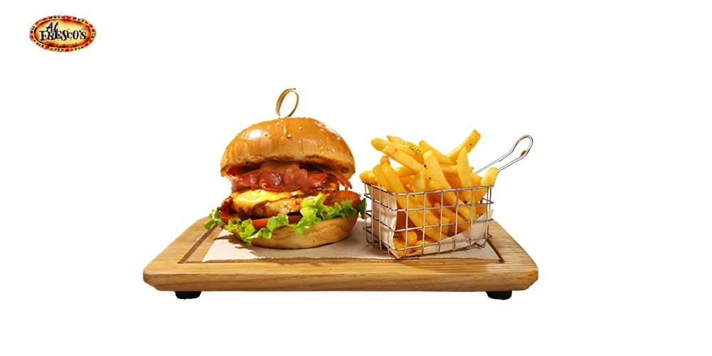 Burger và wrap là lựa chọn tiện lợi cho những bữa trưa bận rộn nhưng vẫn đảm bảo đủ năng lượng