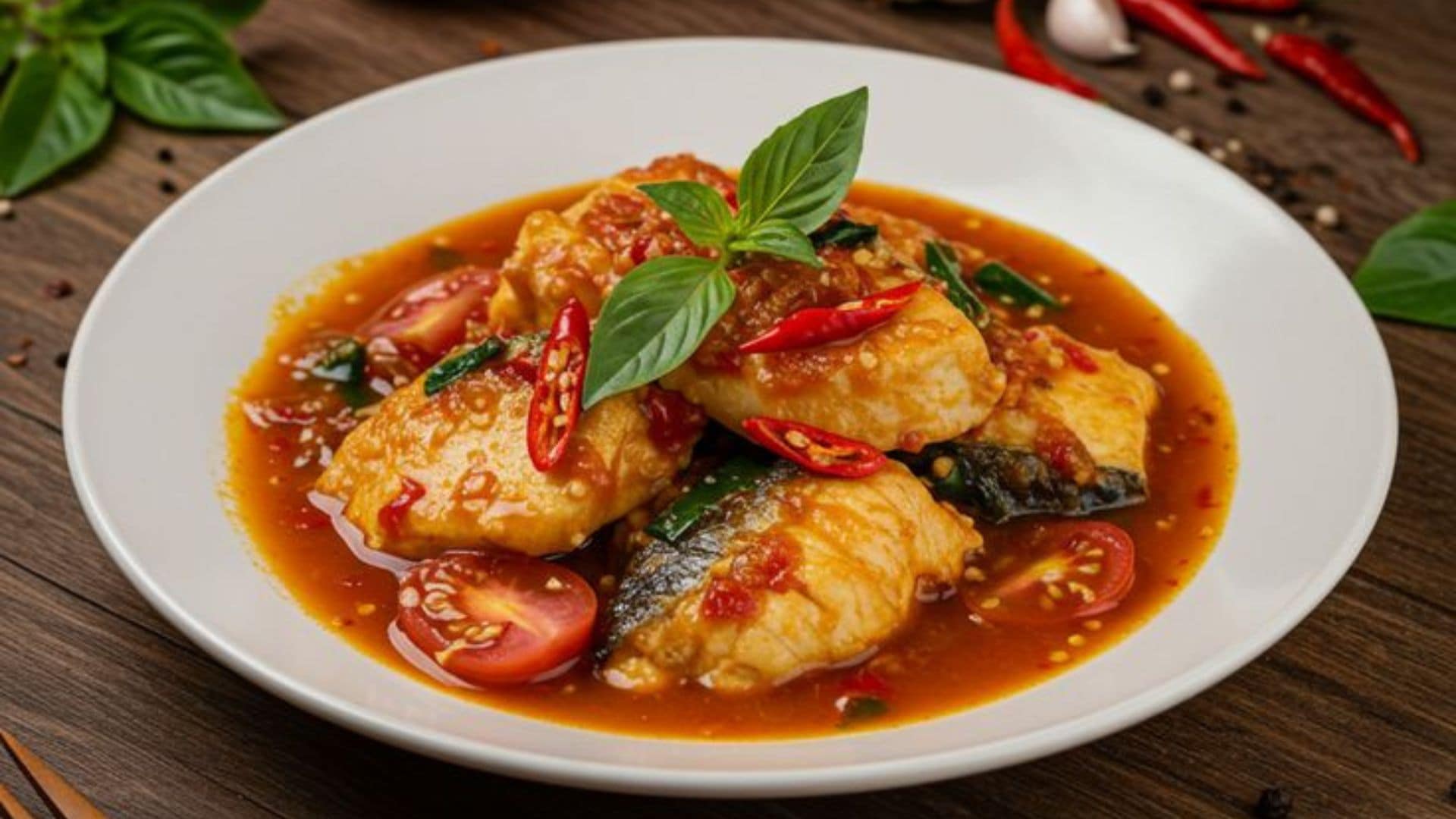 Cá ngừ xốt cà chua được nấu cùng phần xốt cà chua, thích hợp dùng kèm cơm nóng và rau củ.