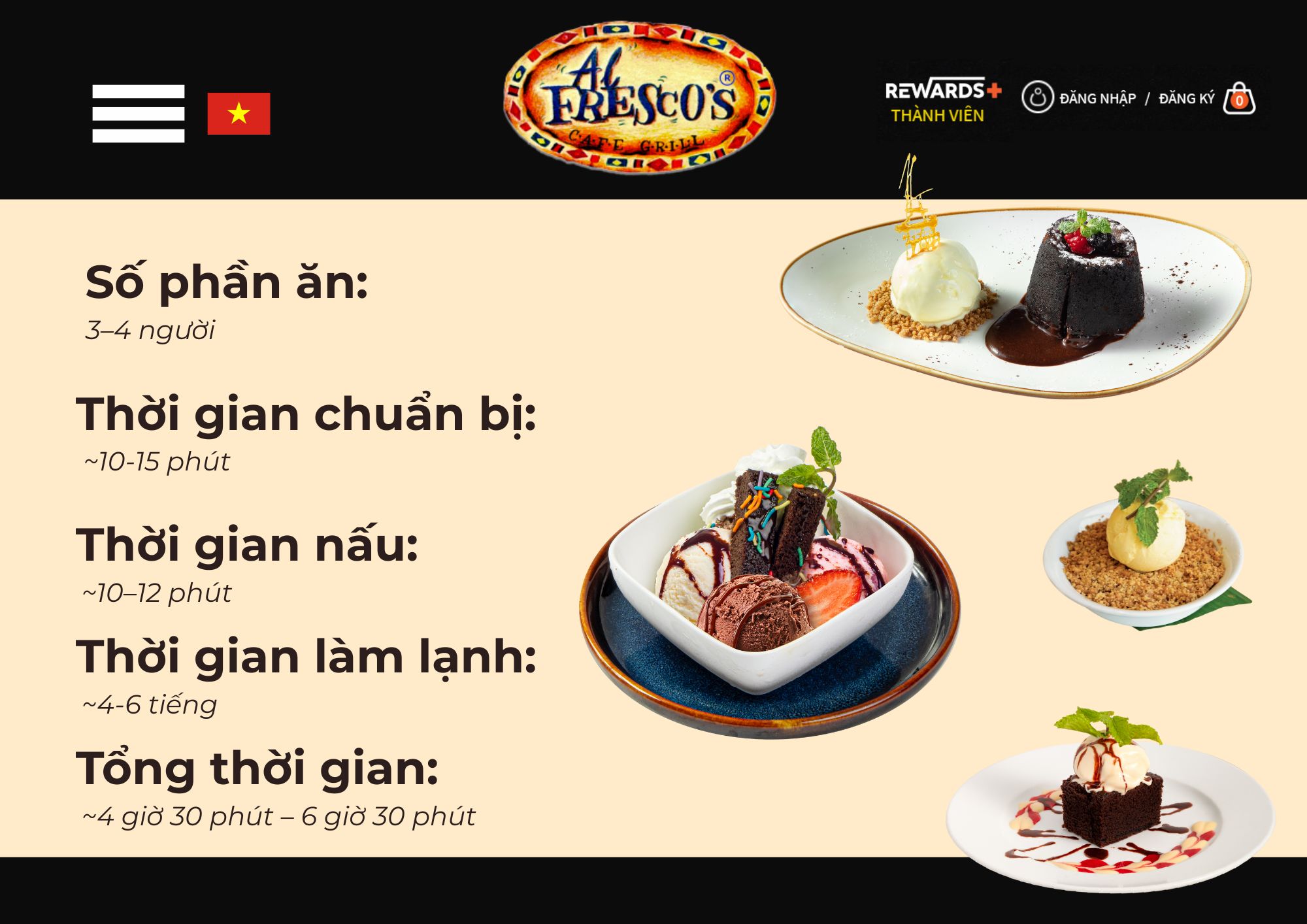 Thời gian chuẩn bị panna cotta dâu tại nhà