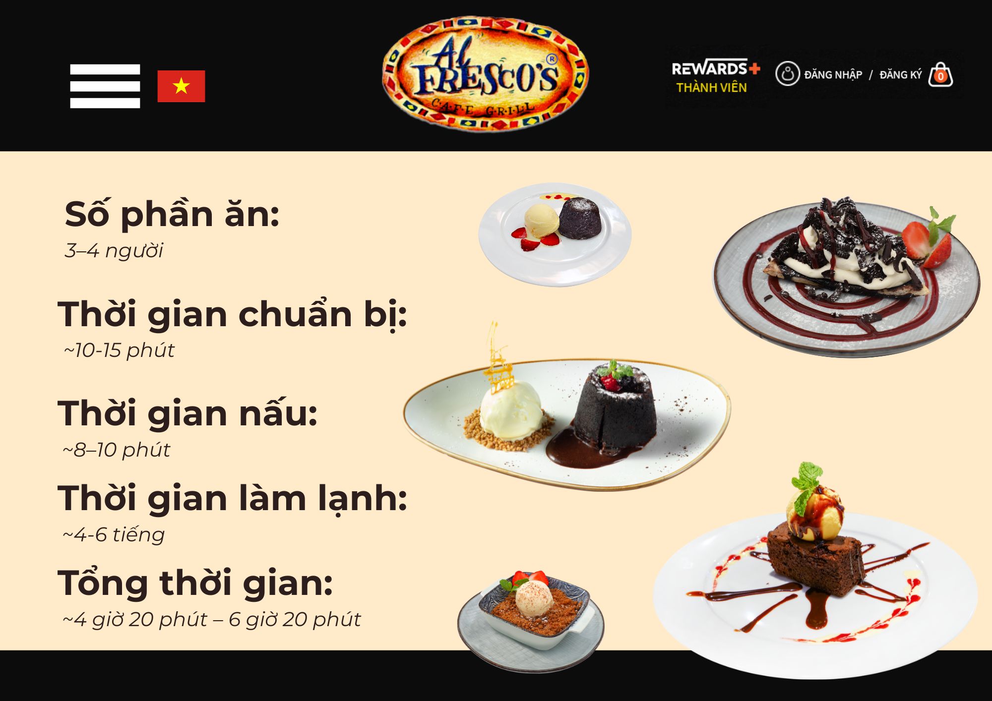 Thời gian chuẩn bị làm panna cotta matcha