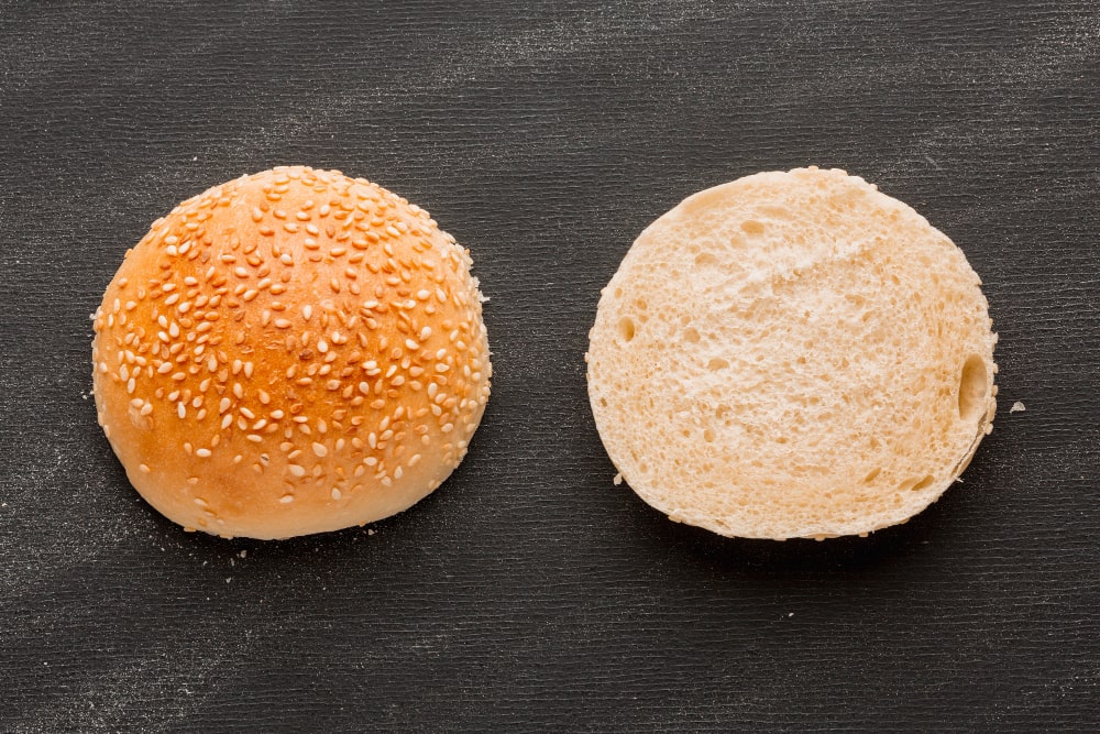 Nướng bánh hamburger