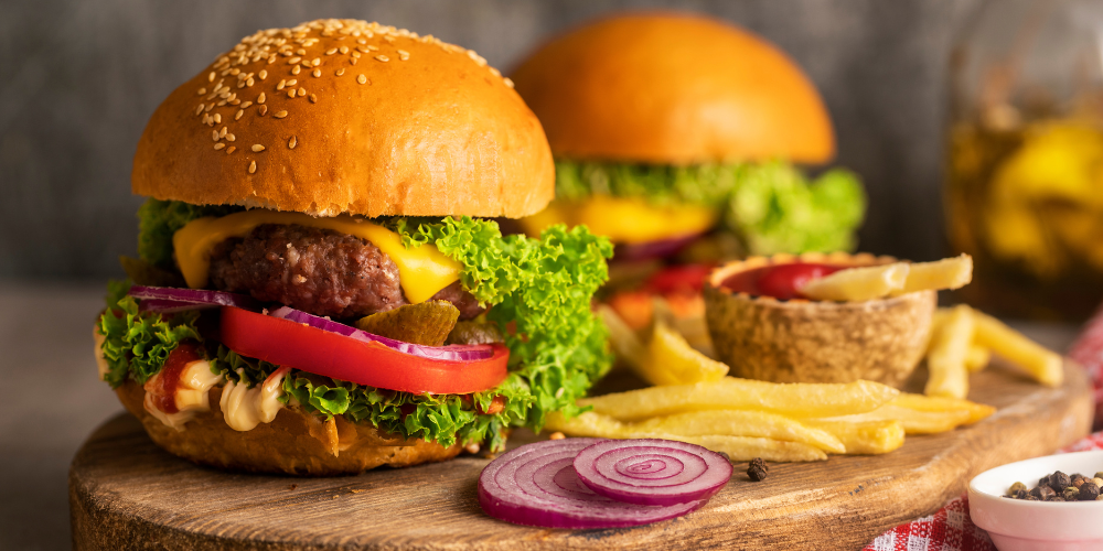 Cách tính lượng calo trong hamburger