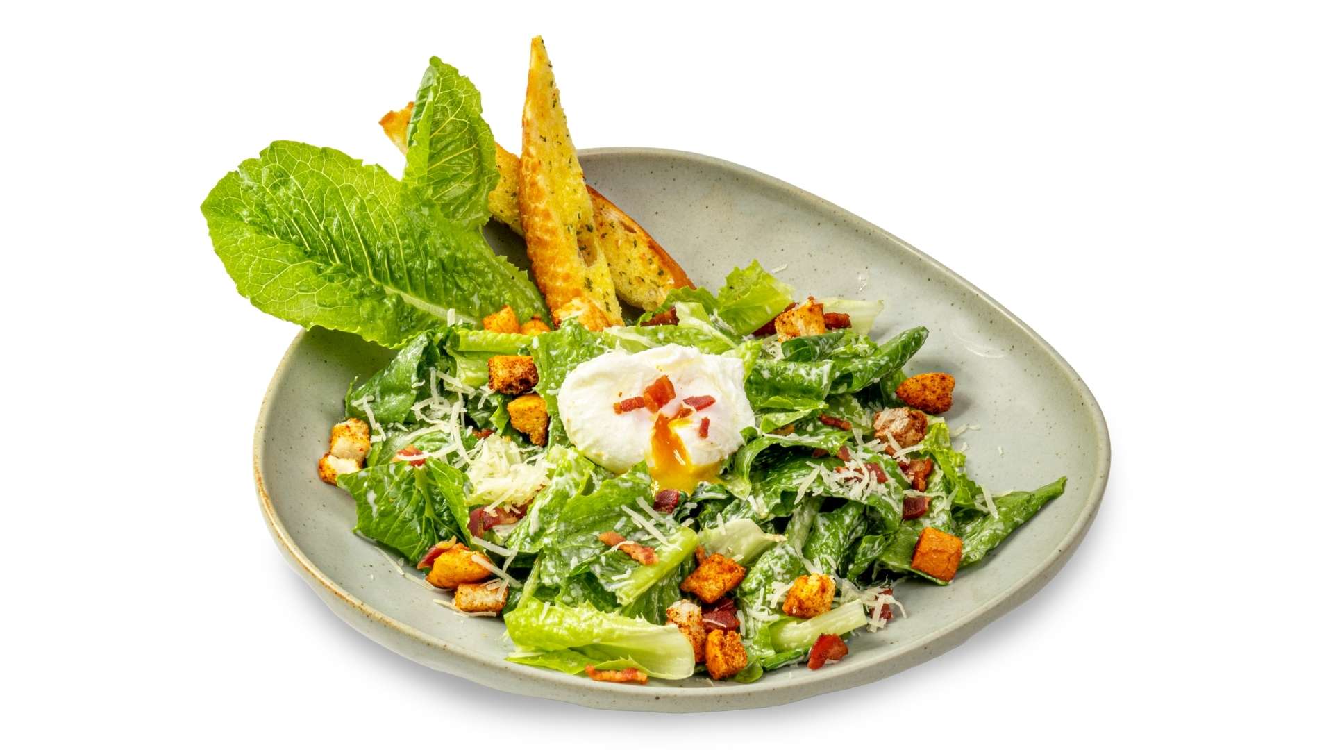 Caesar salad mang đến sự cân bằng hoàn hảo giữa rau củ và hoa quả tươi ngon