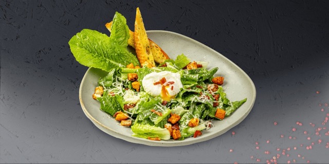 Caesar Salad cho bữa ăn giáng sinh