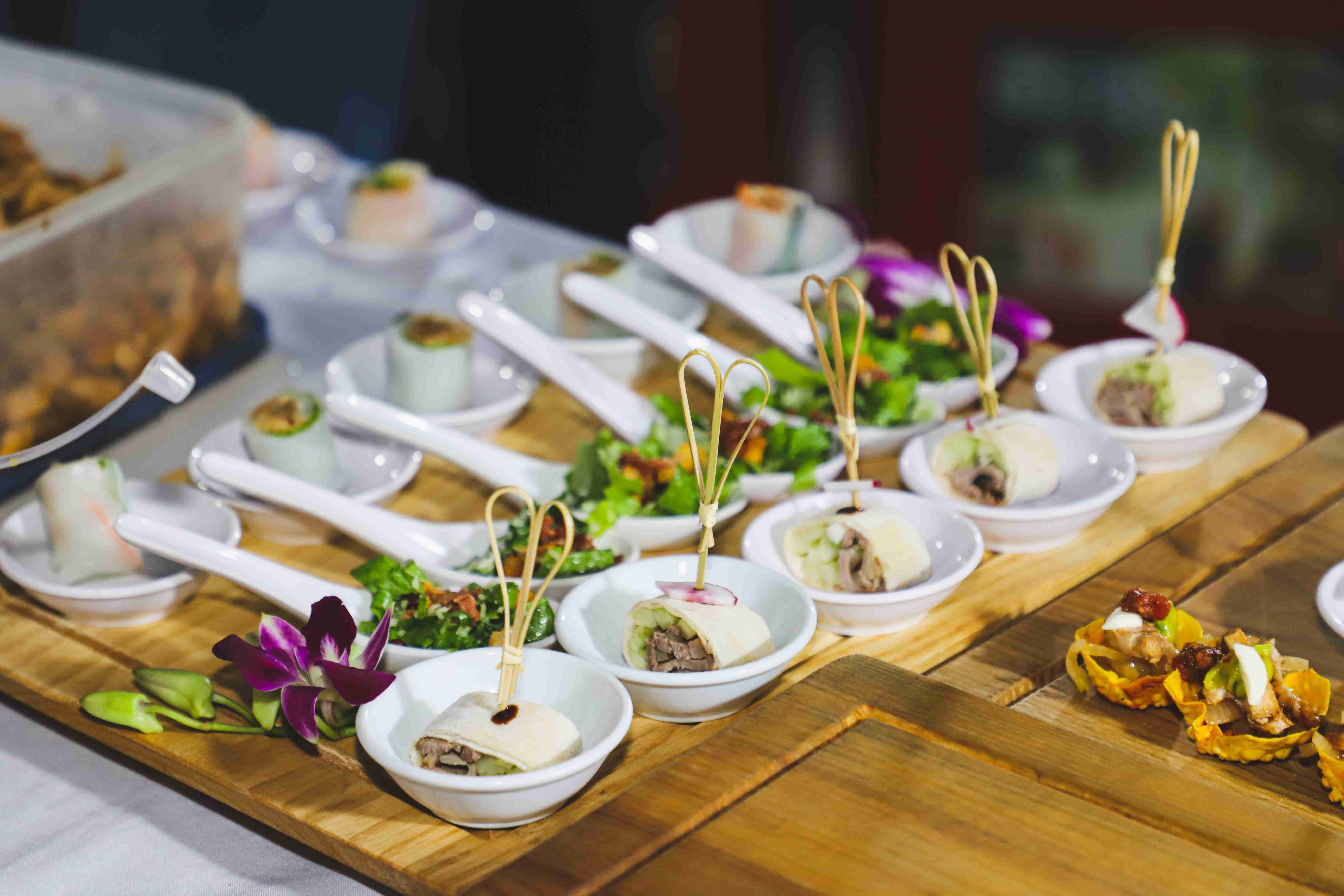 Canape là món ăn nhỏ gọn