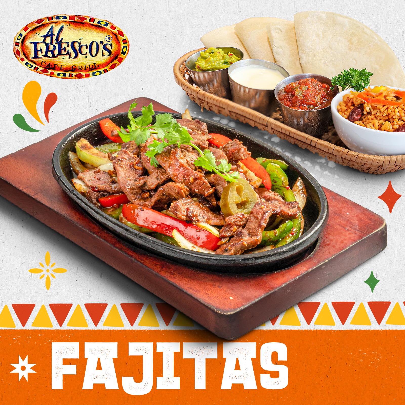 Fajitas là món cuốn nổi tiếng của Mexico