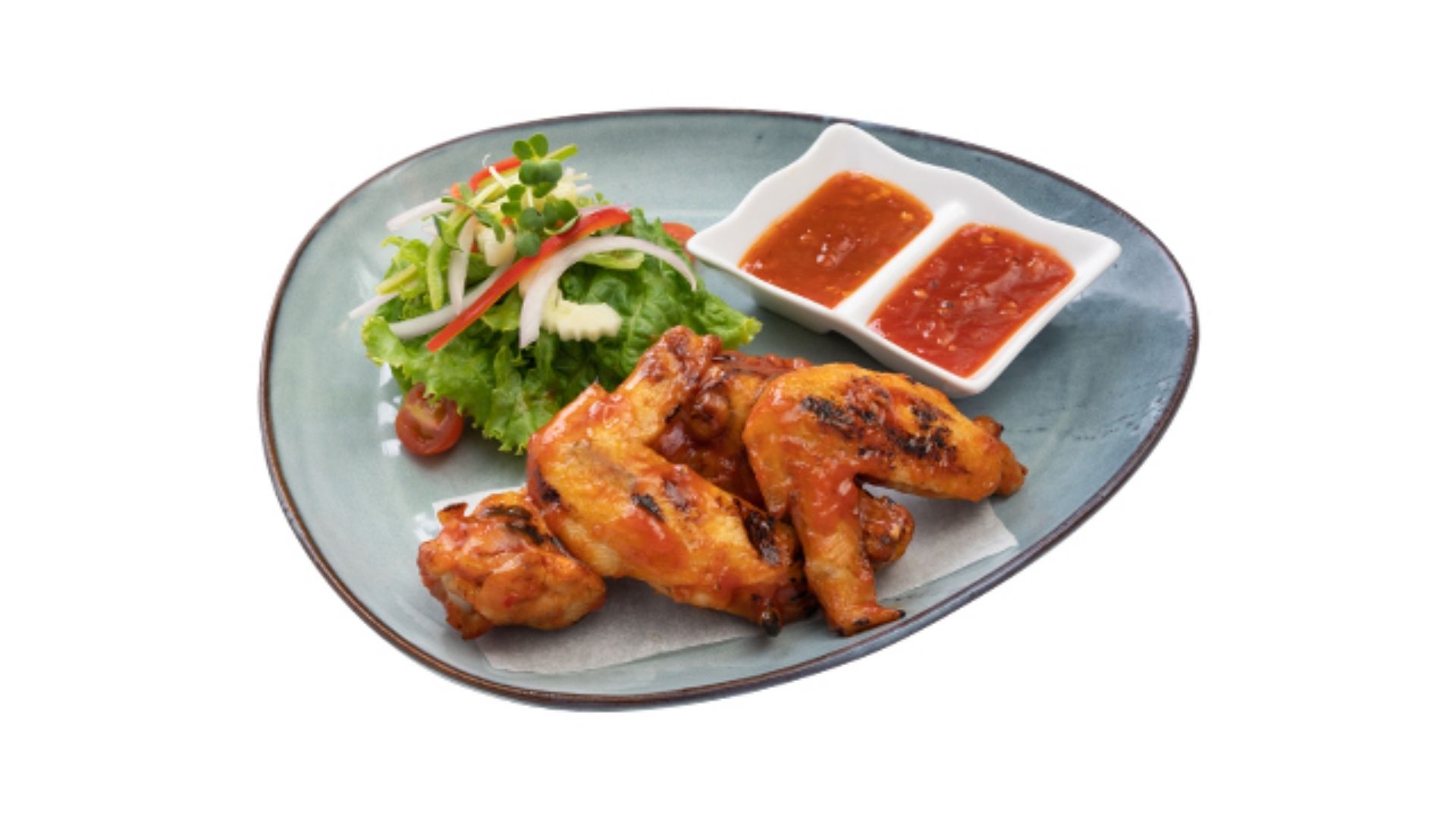 Gà chiên bữa trưa