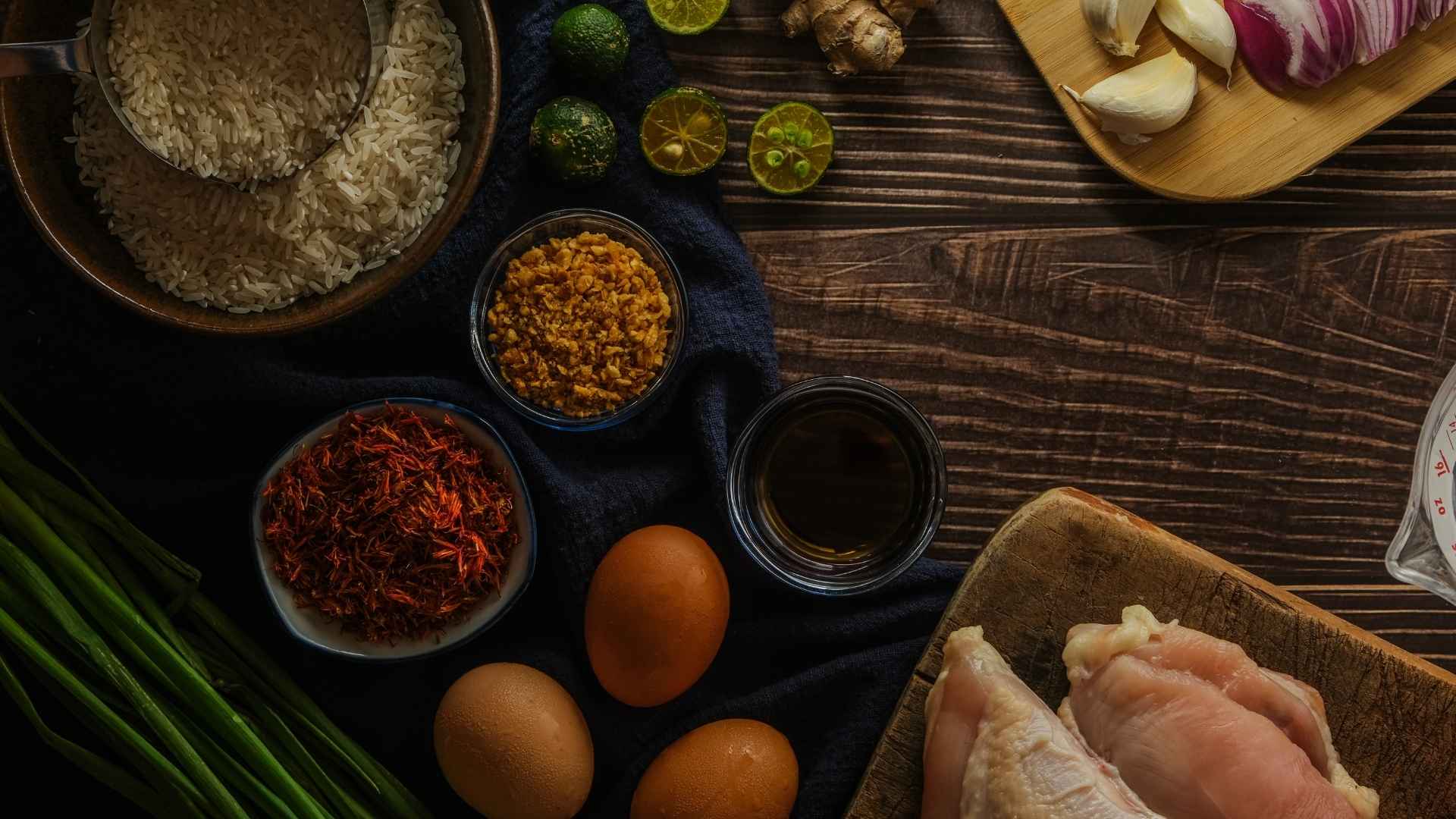 Nguyên liệu cần chuẩn bị để làm gà sốt mật ong