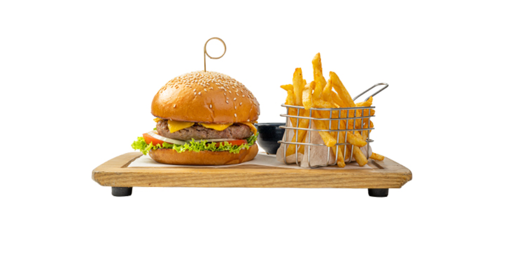 Calo trung bình của một chiếc hamburger
