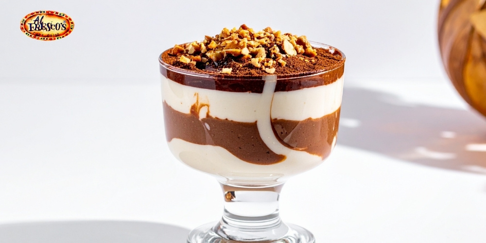 Thực hiện đúng các bước chế biến giúp pudding chocolate có kết cấu mềm mịn và hương vị hài hòa