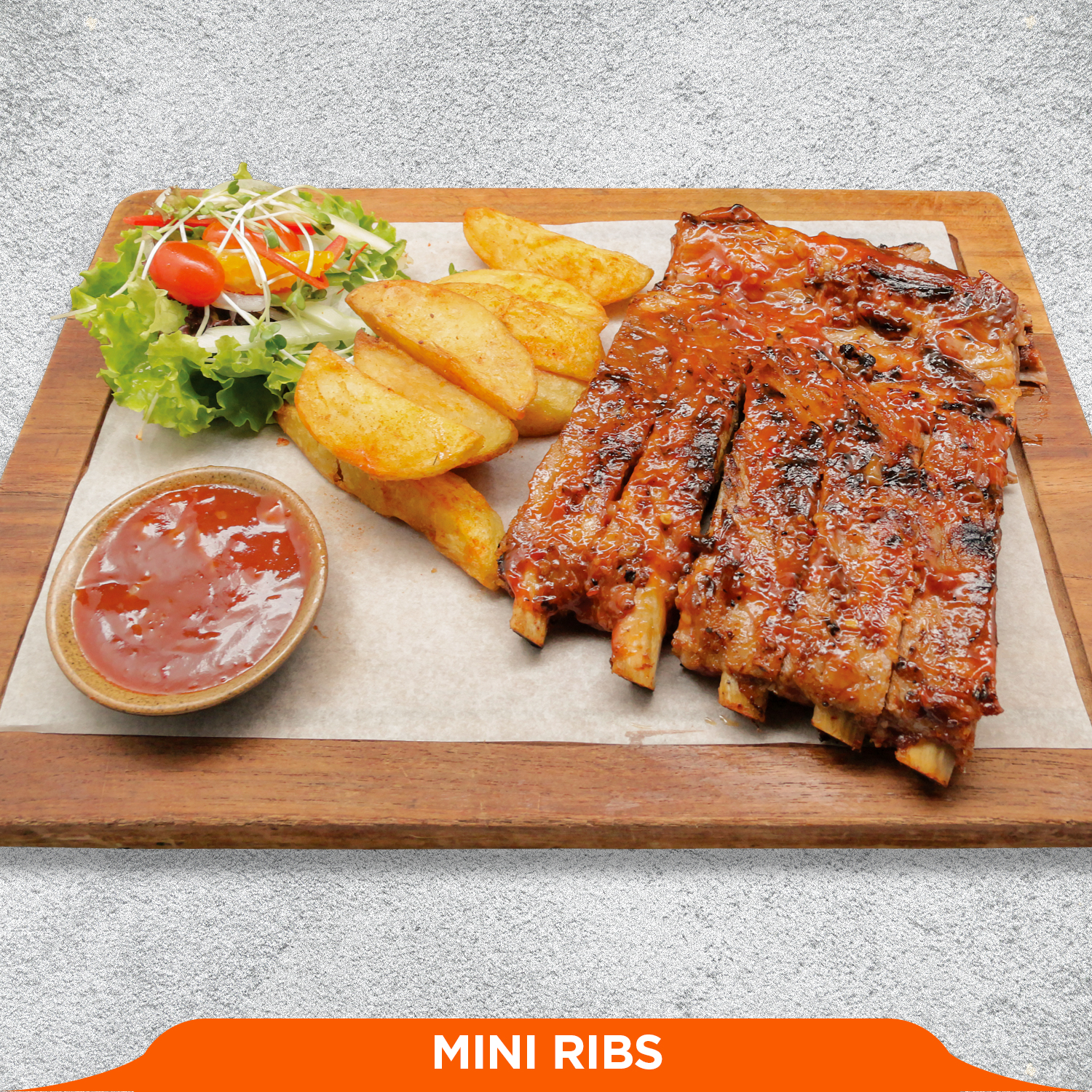 Sườn nướng BBQ thấm đẫm gia vị