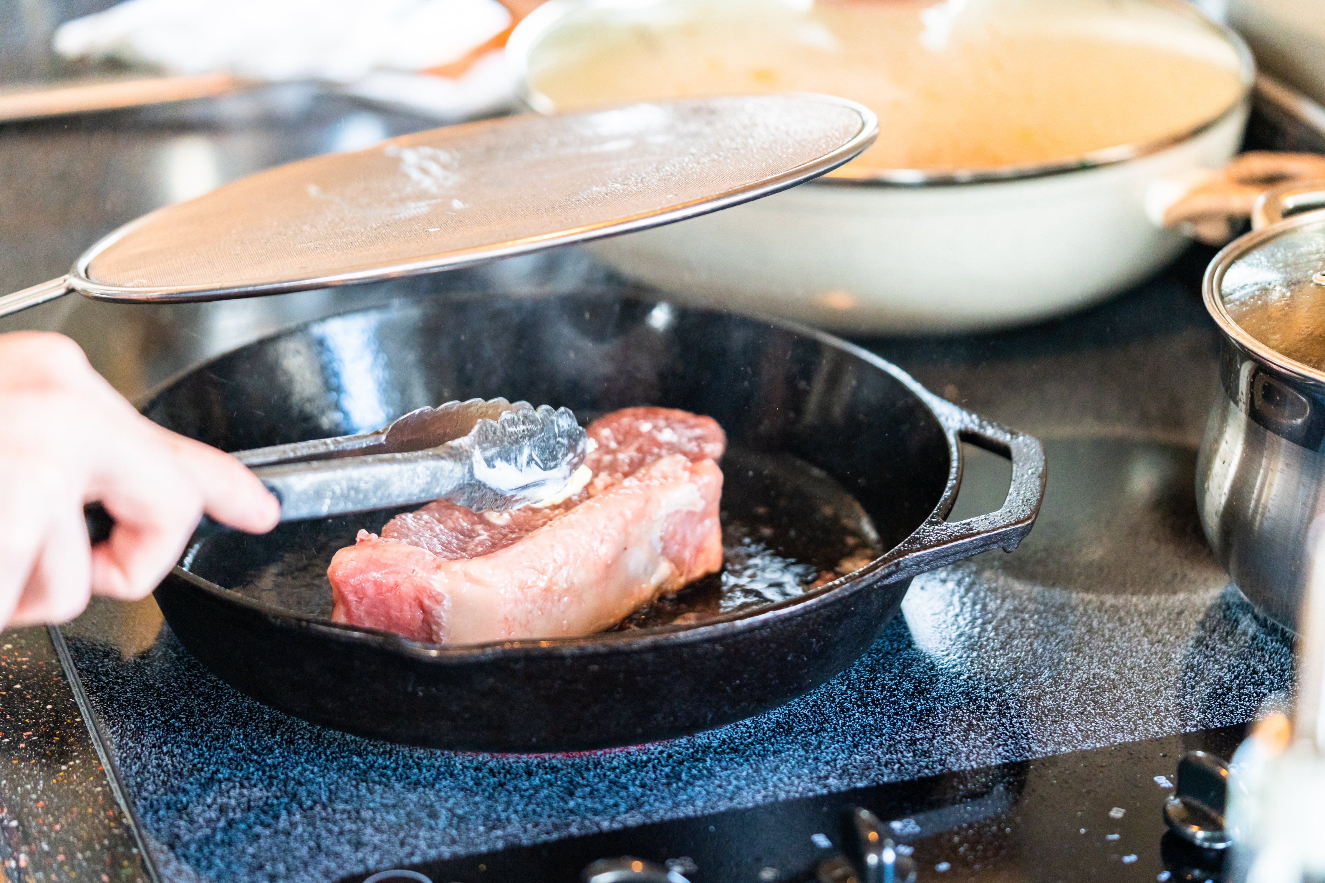 Thăn ngoại có độ mềm cao dễ dàng làm áp chảo đến BBQ