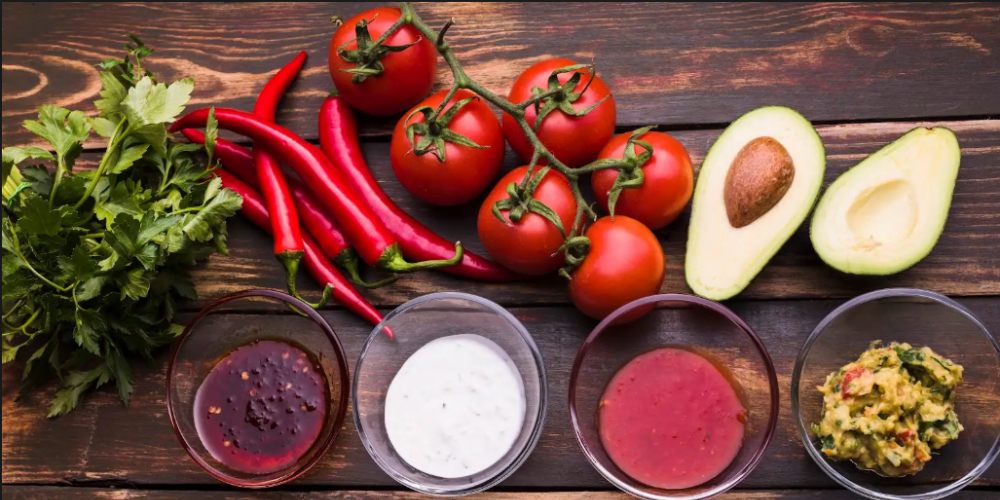 Nguyên liệu làm xốt salsa