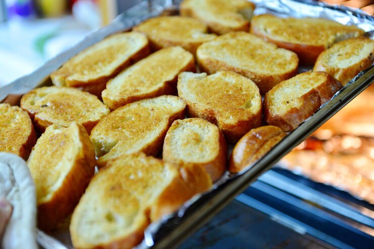 Nướng bánh mì ở thời gian phù hợp