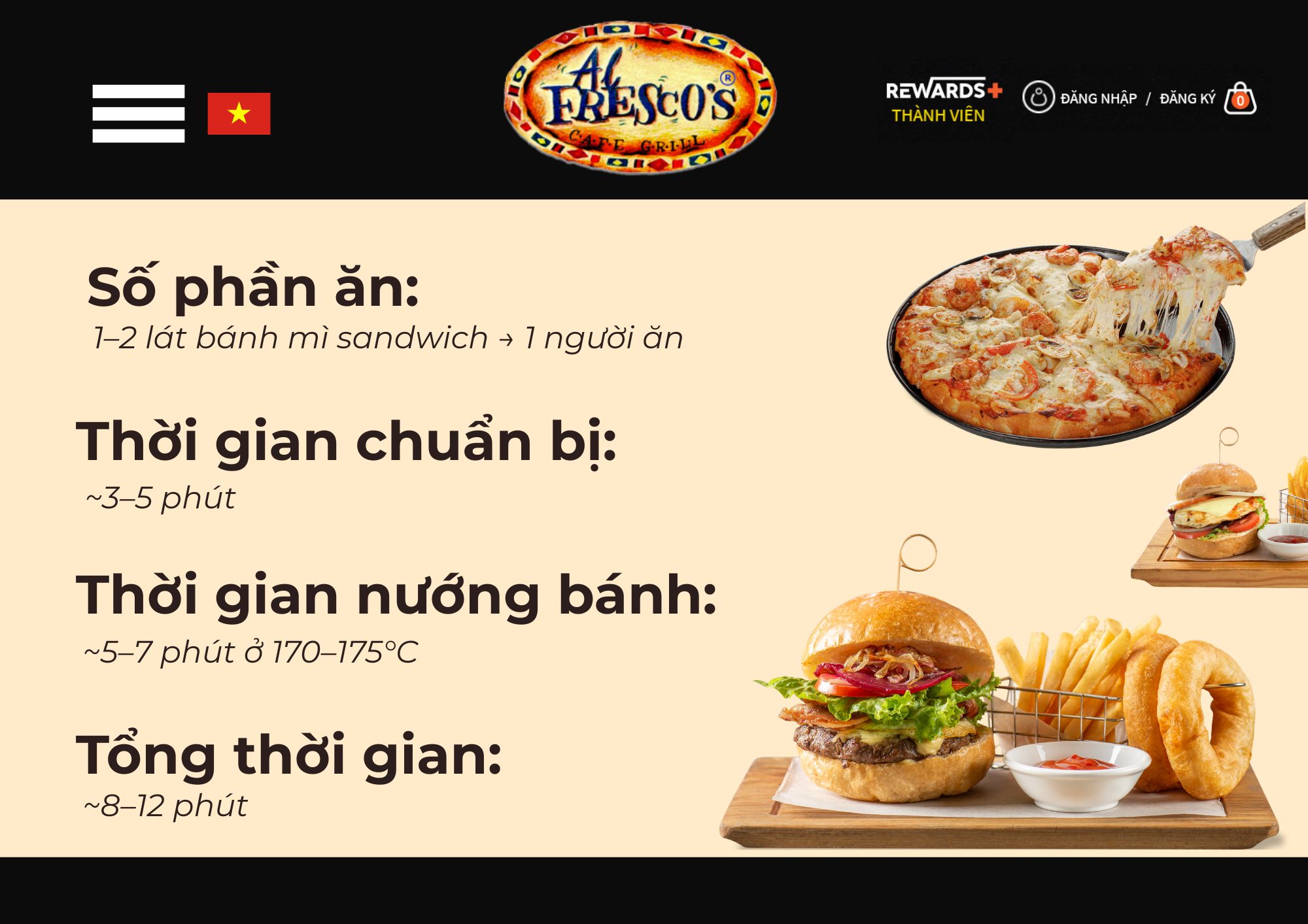 Cách nướng pizza sandwich bằng nồi chiên không dầu
