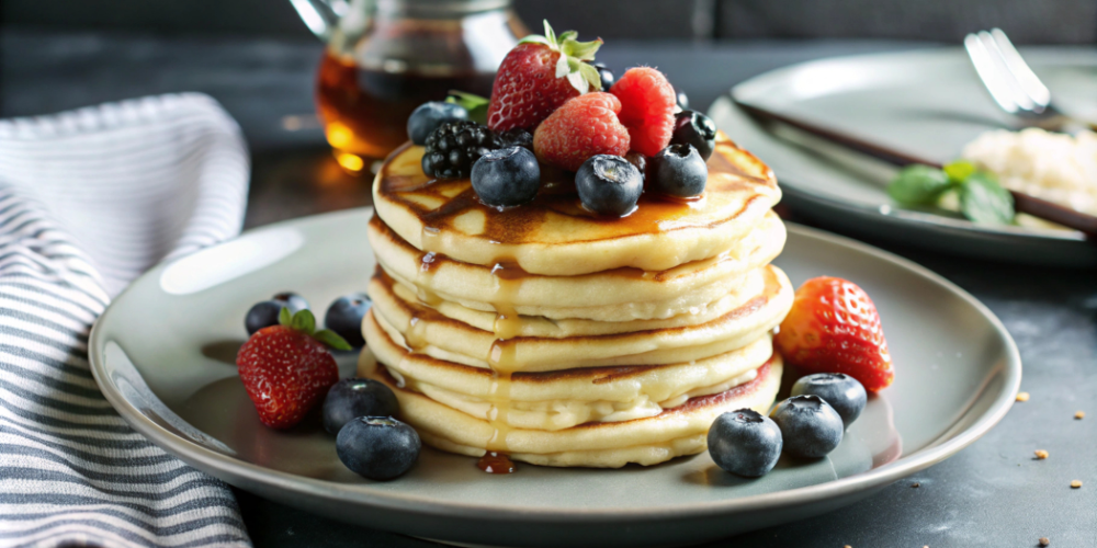 Pancake là món ăn sáng biểu tượng của ẩm thực phương Tây