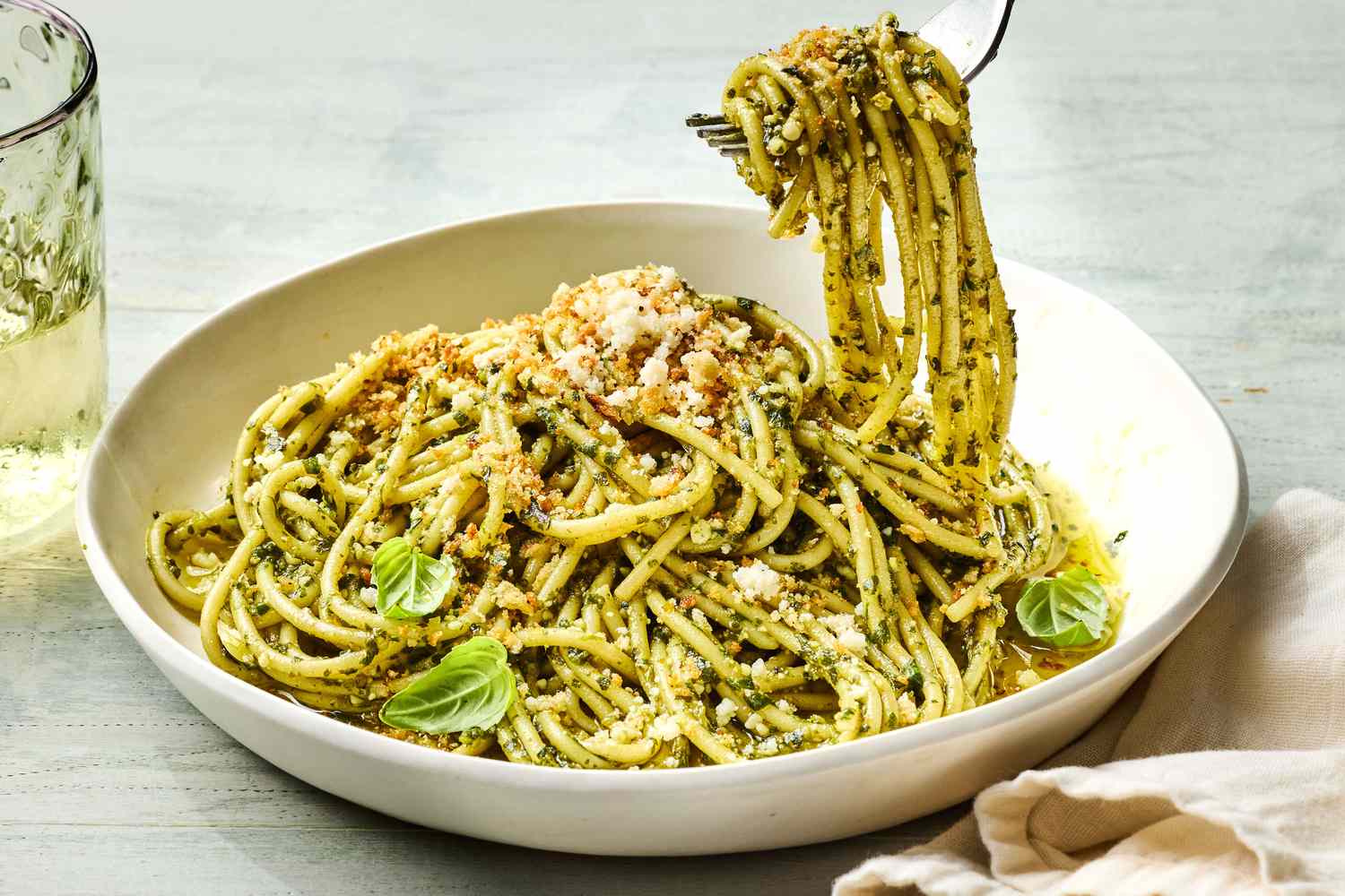 Xốt Pesto cùng mỳ ống